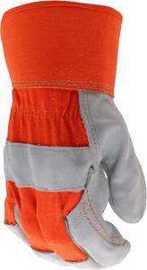 Gants de travail de haute qualité pour la sécurité des conducteurs, en cuir de vachette pleine fleur, pour le jardinage, le travail lourd, la soudure, pour travaux par temps froid - Product Image 3