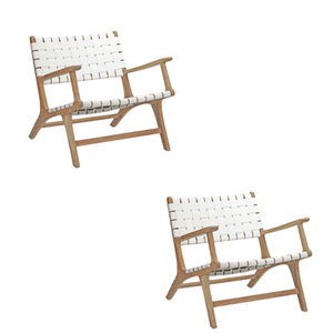 เก้าอี้รับประทานอาหารหวายดีไซน์เรียบง่ายทันสมัยพร้อมนกเป็ดน้ำไม้เนื้อแข็งเฟอร์นิเจอร์ห้องรับประทานอาหาร - Product Image 2