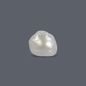Perles d'imitation blanches naturelles, perles en vrac, 1,99 carat, forme de pomme de terre, options multicolores - Product Image 1