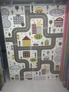 Las mejores alfombras de poliéster ecológicas de alta calidad de la tienda de alfombras, área de transferencia de patrón abstracto moderno personalizable - Product Image 4