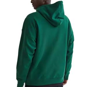 Sweats à capuche en polaire unis pour hommes Style streetwear d'hiver Logo personnalisé Commandes en gros acceptées Haute qualité - Product Image 4