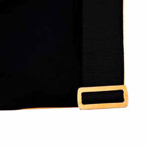 Masonic Regalia Tablier de membre blanc Tablier d'apprenti en cuir véritable ou artificiel Couture et couture en gros - Product Image 4