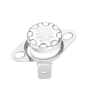 KSD301-160C 160C 250V 10A <b>Thermostat</b> Temperature Thermal <b>Control</b> Switch for Electric Kettles - Product Image 1