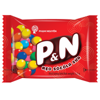 Bonbons au chocolat solides et croustillants en forme de boule, enrobés de sucre, avec un design coloré, 159 g