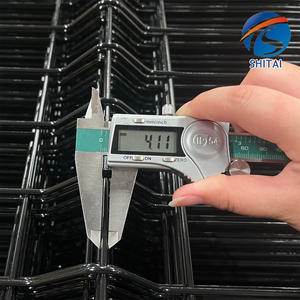 Hot bán nhà máy giá cong kim loại hàng rào Bảng điều chỉnh không thấm nước 3D VƯỜN hàng rào vuông Bài hàn tam giác Uốn 3D hàng rào cho nhà máy - Product Image 4