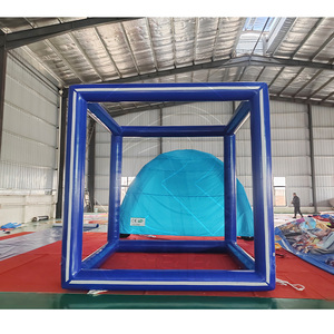Red de entrenamiento deportiva inflable portátil de PVC, jaula gigante inflable para golf, módulo de práctica de fútbol, carpa para uso comercial - Product Image 1