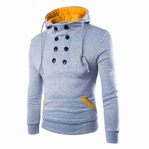 Sudaderas lisas con serigrafía bordada personalizada, ropa informal en blanco con logotipo personalizado para hombre, sudaderas básicas de nuevo estilo de moda - Product Image 5