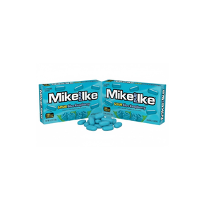 Wholesale Mike and Ike Sour Blue Raspberry Theater Box 120g 12 Pack Master Carton Fruity Tangy Candy For Convenience Stores - Product Image 1