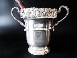 Traditional Edge Design <b>Silver</b> <b>Ice</b> <b>Bucket</b> For Gifting Events Parties Weddings Elegant Drink Chiller Home Barware Serving Use - Product Image 2