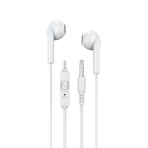 Écouteurs intra-auriculaires EP-261 Blanc Prise casque avec micro Microphone Interface 3,5 mm - Product Image 1