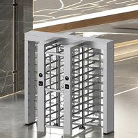 Meilleur prix Shenzhen Chine Fabrication de haute qualité 304 Porte de tourniquet pleine hauteur en acier inoxydable