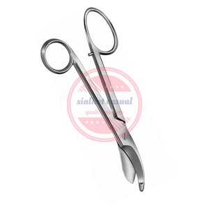 Venta al por mayor tijeras de vendaje para zurdos Tijeras de acero inoxidable Tijeras de vendaje de gasa - Product Image 4