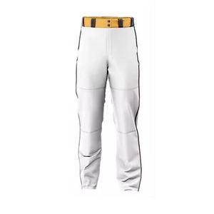 Jersey y pantalón de béisbol de poliéster bordado con botones en blanco de alta calidad, ropa deportiva, trajes de entrenamiento - Product Image 3