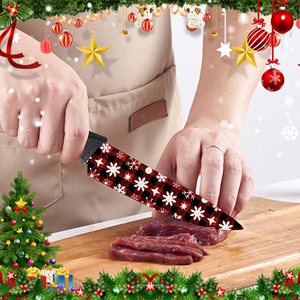 Couteau de chef artisanal, revêtement céramique, manche en plastique, passe au lave-vaisselle, pour la cuisine à domicile, vente en gros en usine, en stock - Product Image 6