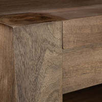 Table basse en bois de manguier massif au design moderne, hauteur réglable, couleur personnalisable, taille sur mesure, meubles de salon Madera