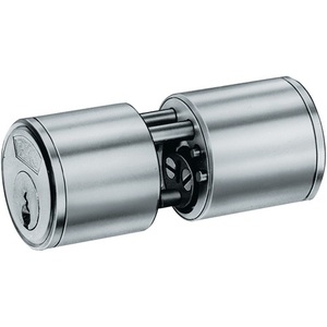 Round Cylinder 3107 BKS <b>Storage</b> <b>Lockers</b> 29 mm Length a & B with 3 Keyed Differently - Product Image 1