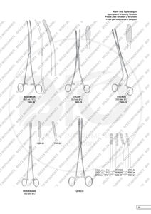 Fórceps de esponja Bozemann de alta calidad, base de instrumentos quirúrgicos, Foerster fórceps de esponja, mandíbulas dentadas rectas quirúrgicas - Product Image 3