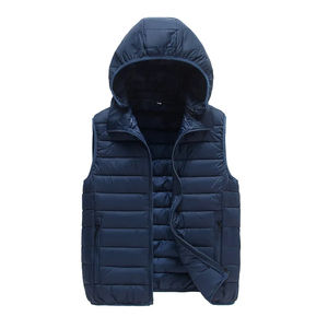 High Quality Oem Odm Winter Thick Waterproof <b>Men</b> Winter Clothes Custom Jacket Grey <b>Waistcoat</b> Puffer Vest <b>Men</b> Plain - Product Image 3