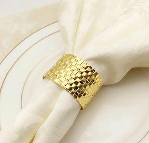 Nouveau style créatif porte-serviettes et ronds de serviette anneau de serviette de mariage et utilisation à la main quantité en vrac disponible. - Product Image 6