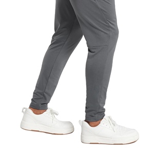Performance Skinny <b>Jogger</b> Pants for Men Polyester Spandex <b>Slim</b> Fit Training Gym Running Track Pants Custom OEM Private Label - Product Image 6