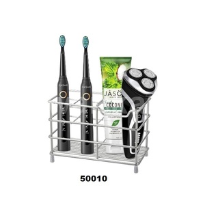 Soporte de cepillo de dientes de metal ecológico para organizador de accesorios de baño - Product Image 1