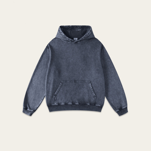 Ensemble sweat-shirt et pantalon de survêtement vintage STREETLAB pour homme, coupe ample, coton 420 g/m², streetwear, noir, gris, bleu, taille S - Product Image 1