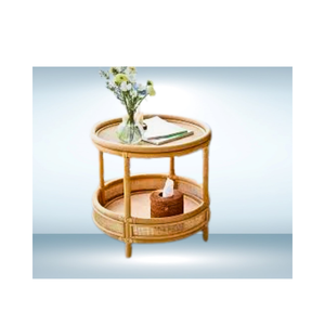 Coffee Table Reasonable Price Storage Shelves Hand Made Furniture <b>Rattan</b> Custom Color Vietnam Manufacturer - Product Image 2