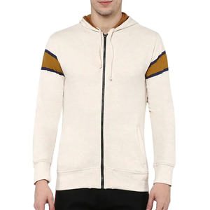 Sudaderas de Invierno para Hombre de Alta Calidad, Mezcla de Algodón, Diseño Personalizado, Cierre de Cremallera, Capucha Lisa, Básicas, Digitales, Venta al Por Mayor de Fábrica OEM - Product Image 2