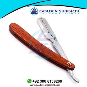 Customizable Folding Stainless Steel Black Barber <b>Straight</b> Razor Private Label and Drop Shipping - Product Image 3