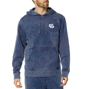 เสื้อมีฮู้ดผู้ชายผ้าฝ้ายผสมกรดพร้อมกระดุมข้อมือเสื้อแนวสตรีทแฟชั่นสำหรับฤดูหนาว - Product Image 1