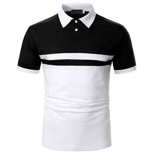 Fabricants Vente en gros T-shirts à manches courtes Revers grande taille Chemises polo pour jeunes et d'âge moyen Chemises polo à demi-manches - Product Image 3