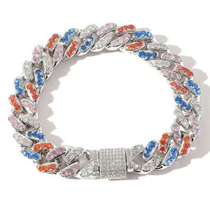 สร้อยคอชุบทอง14K สีโรสโกลด์ VVS เพชรมอยส์ซาไนต์925ได้รับการรับรองคุณภาพสูงสีทองขาวทันสมัยหลายสี - Product Image 2