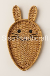 Accesorios de decoración del hogar de mimbre de alta calidad, Natural jacinto de agua, colgante de pared, Pascua moderna única, Vietnam directo - Product Image 5