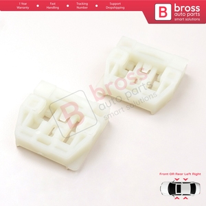 BWR32 + BWR33ตัวปรับกระจกหน้าต่างไฟฟ้าคลิปซ่อมประตูซ้ายหรือขวาสำหรับ1U MK1 Octavia 1U2 1U5 4/5ประตูปรับโฉม1U0837ได้2001-2010 - Product Image 5