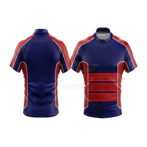 Camiseta de Rugby Estilo Profesional para Hombre, Tejido Elástico Cómodo, Ideal para Prácticas y Partidos de Rugby - Product Image 6