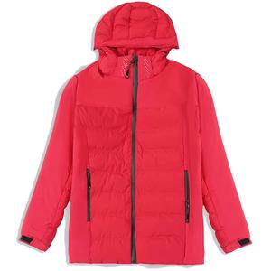 New Style Hooded Men's Winter Canvas <b>Puffer</b> <b>Jacket</b> <b>Light</b> Weight Breathable Outdoor Casual Front Logo - Product Image 6