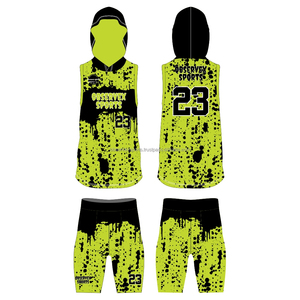 Uniformes de football américain 7v7 personnalisés, uniformes de compression pour jeunes, uniformes sans manches 7V7, coupe ajustée - Product Image 4