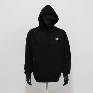 Custom Men's Cotton Fleece Solid Oversized Pullover Regular Fit <b>Running</b> Sweatshirt Professional Fitness Hoodies Gym Workout - Product Image 3