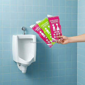 900CC 800CC 700CC High Density PE Disposable Pee Pouch Hygienic Seal Accept Logo for Bedridden Free Sample Service <b>Bags</b> - Product Image 2