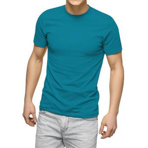 Nueva llegada 100% algodón Premium hombres camisetas Slim Fit manga corta personalizado liso verano camiseta con personalización - Product Image 1