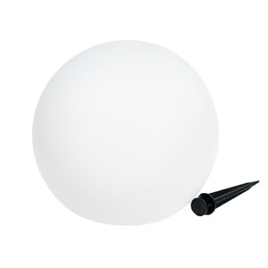 TG45639 Lámpara Solar LED para Jardín, Esfera, Blanca + RGB, 20cm - Product Image 1