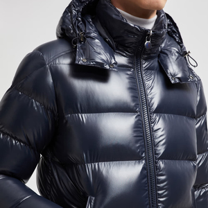 Doudoune d'hiver à la mode Tissu personnalisé de haute qualité Bulle à capuche Street Wear pour hommes État Nouveau - Product Image 3