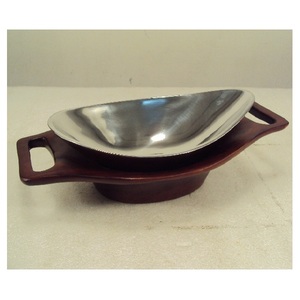 Bol de service en bois d'acacia pour la décoration de la vaisselle de table Assiettes de service Bol en bois - Product Image 6