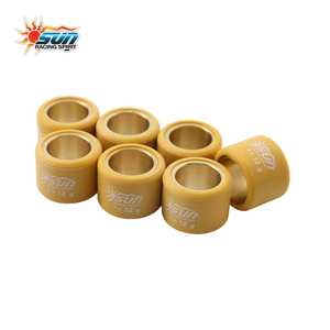 SUN Racing New Premium Quality Brass CVT Roller Weights Wear Resistant 20x15mm 12G 6PCS Yellow <b>Scooter</b> Transmission <b>Parts</b> - Product Image 4