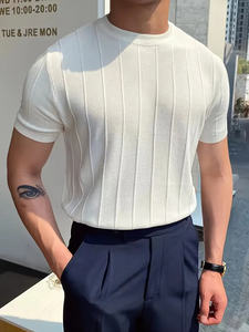 Fabricante directo 100% algodón camisetas de los hombres de calidad superior y duradero para uso al aire libre 260 gramos peso de la tela - Product Image 2