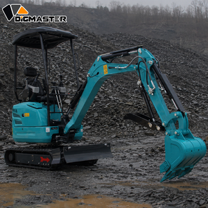 Mini-excavatrice de 1,7 tonne Kubota D902 1,7T, petite pelle compacte avec commande hydraulique pilotée et chenilles <span class=keywords><strong>télescopiques</strong></span> pour des travaux de terrassement compacts - Product Image 1