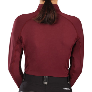 Camisa Ecuestre Transpirable de Manga Larga para Mujer, Servicio OEM de Fábrica, Capa Base para Montar a Caballo, Diseño Personalizado - Product Image 2