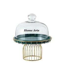 Soporte de postre de forma redonda de último diseño hecho a mano Metal Color negro Chocolate Stand de fabricante en India - Product Image 3