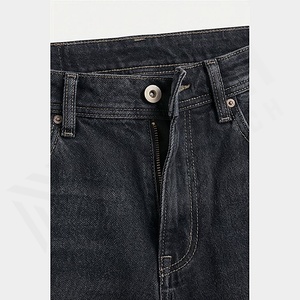 Vente flash Pantalons en denim 100% coton biologique pour hommes Jeans classiques formels Vêtements de travail pour hommes Pantalons sur mesure Couleur personnalisée - Product Image 4