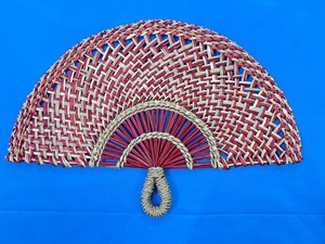 2025 Trend Natural Seagrass Handfan Vietnam artesanía ecológica para decoración y uso Natural Seagrass Handfan estándar de exportación - Product Image 2